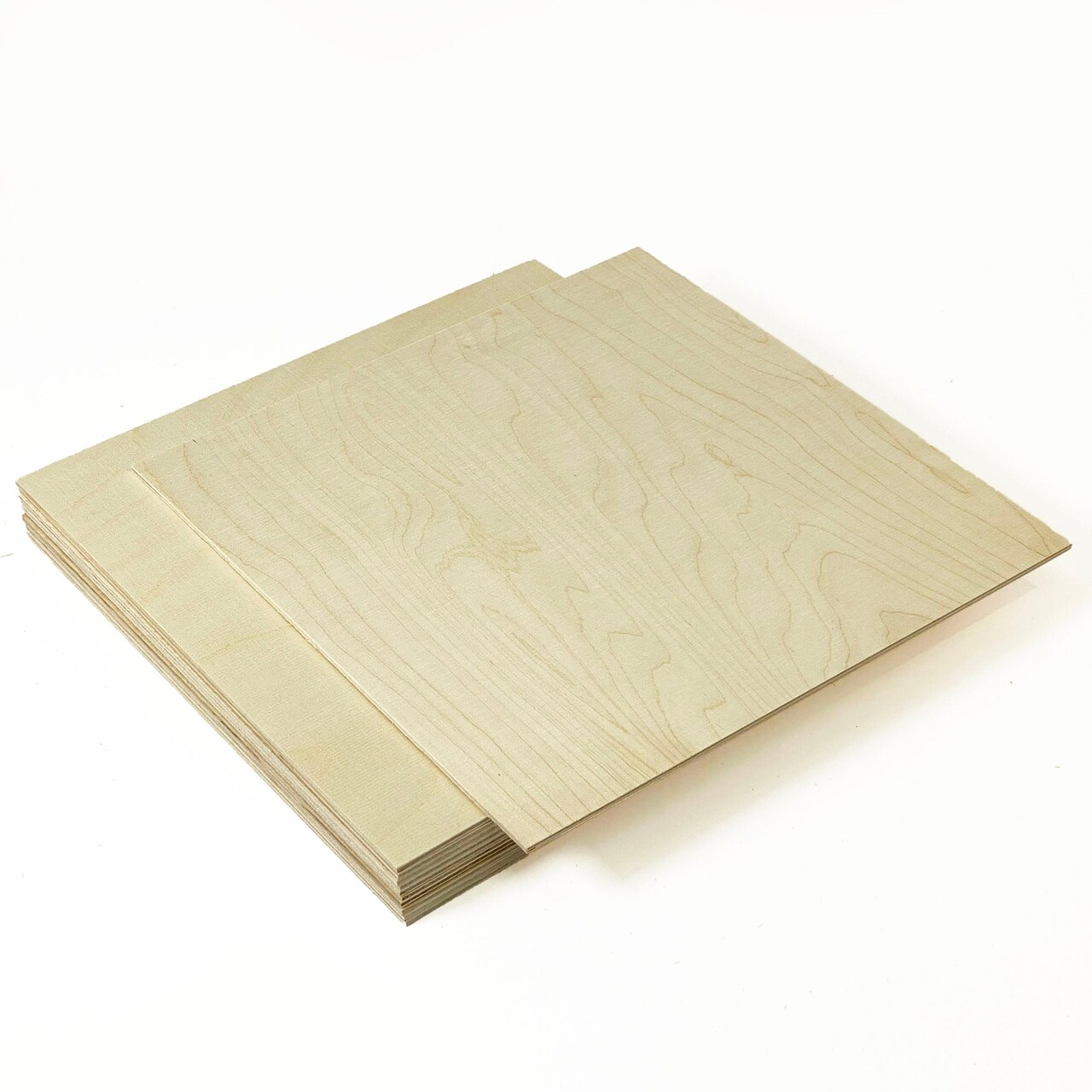 3mm or 6mmGrade B/BB Baltic Birch Plywood Finished or Unfinished | 12x12, 12x19 16x24 | Boxes of 10, 20, 50 and 100 | Laser Engraving, CNC, Scroll Saw